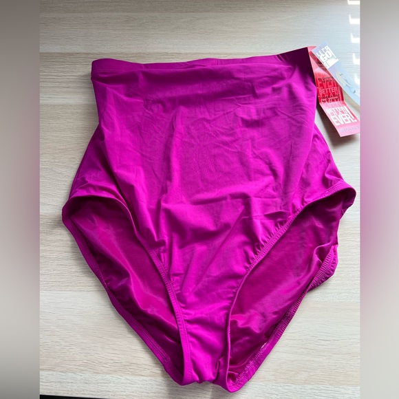 Spanx Super High Rise Core Full Coverage Swim Bottoms Shapewear 16 NWT - Picture 3 of 11